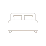 Bed measuring 1.80x2 or 2x2